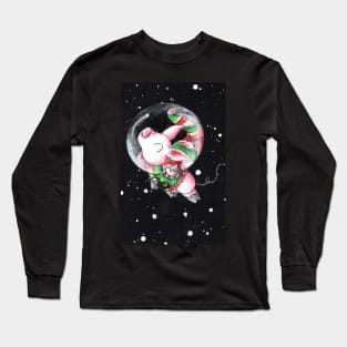 Cozy in Orbit Long Sleeve T-Shirt